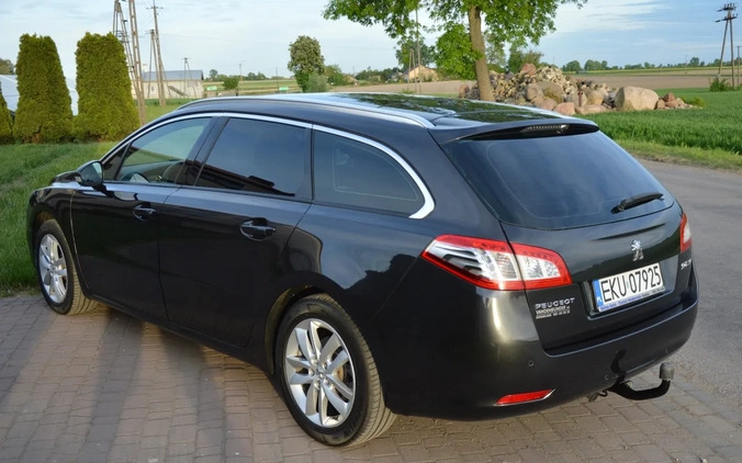 Peugeot 508 cena 30900 przebieg: 279000, rok produkcji 2012 z Kutno małe 379